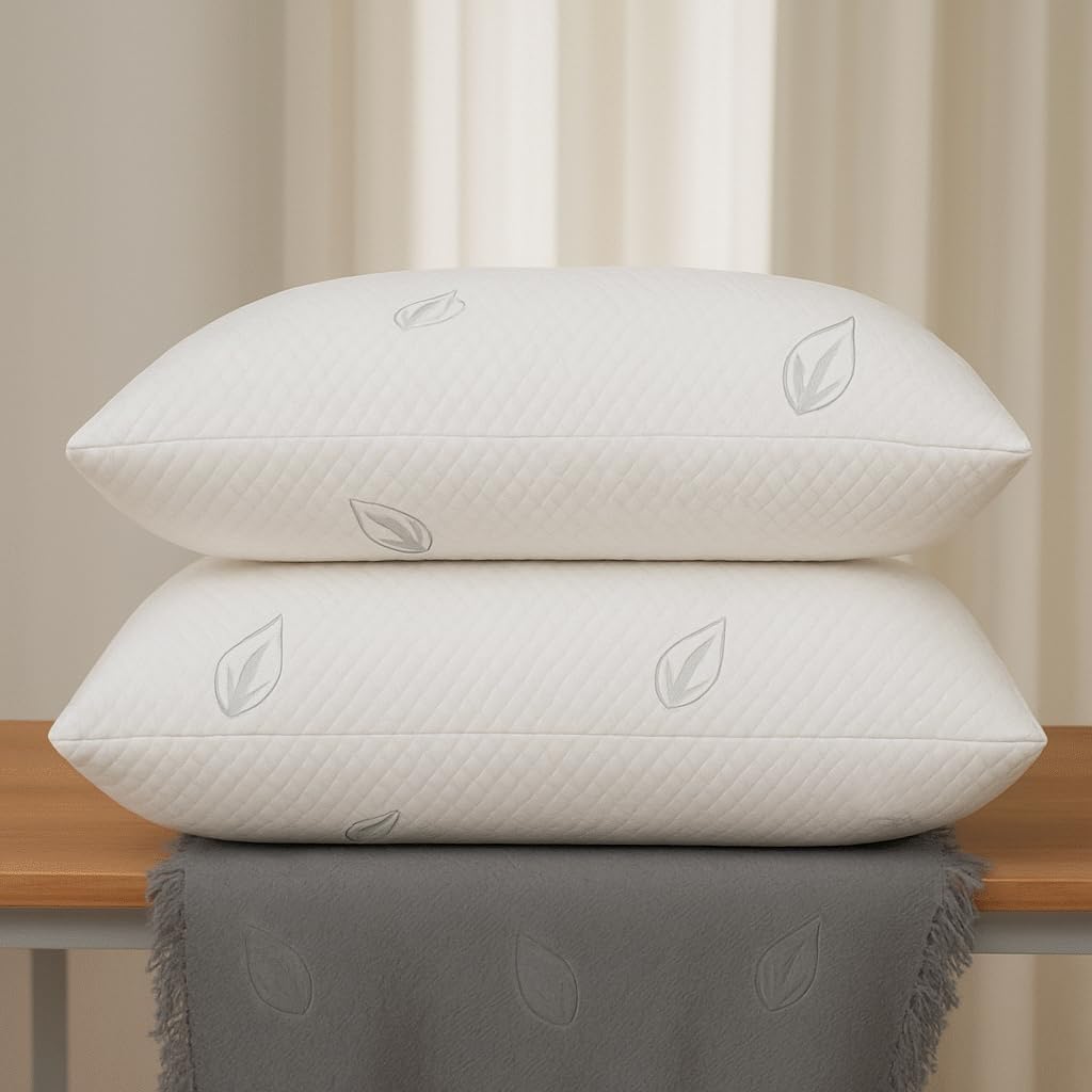 Almohada Viscoelástica Sanitized Aloe Vera - Viscocopos