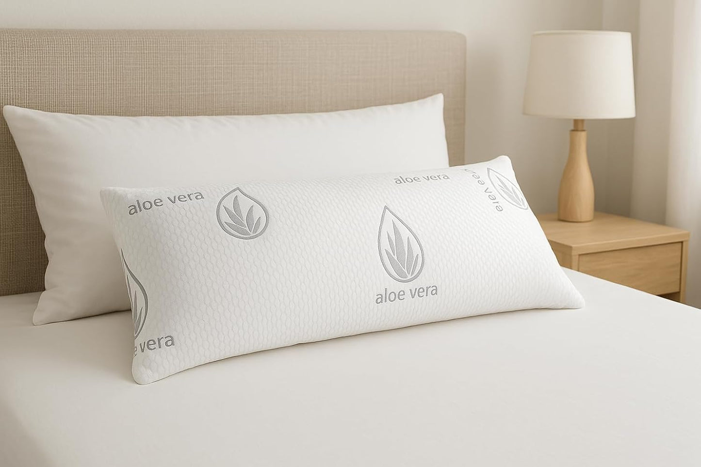 Almohada Viscoelástica Sanitized Aloe Vera - Viscocopos